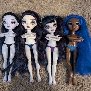 Rainbow And Shadow High Doll Lot